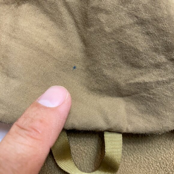 US Military Type II/III Cold Weather Fleece Jacket Men's S Reg Tan Elbow Patch - Picture 8 of 15